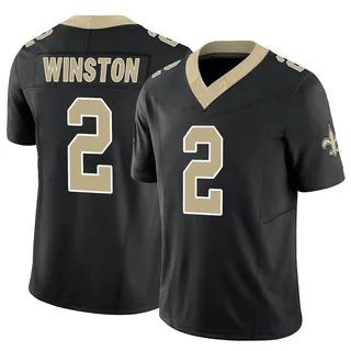 Men's Nike Blake Gilikin Black New Orleans Saints Game Player Jersey