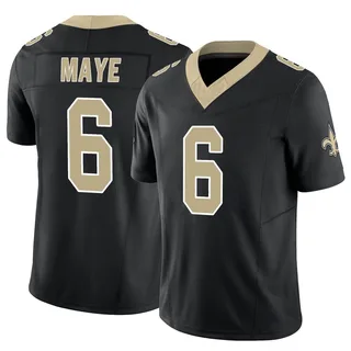 Men's Nike Ugo Amadi Black New Orleans Saints Team Game Jersey