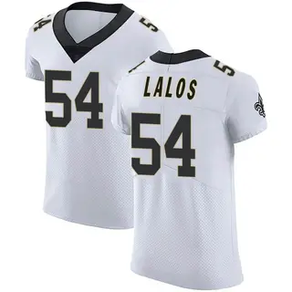 Women's Nike Niko Lalos Black New Orleans Saints Team Game Jersey