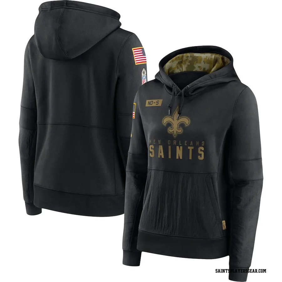 women's salute to service saints hoodie